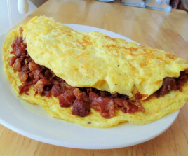 BACON CHEESE OMLETTE