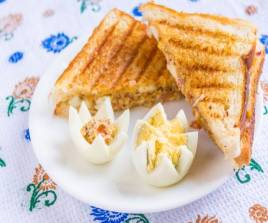 BOILED EGG MAYO SANDWICHES