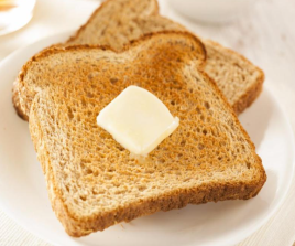 2 Toasts with Butter