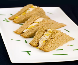 CHICKEN, MAYO SWEETCORN SANDWICHES