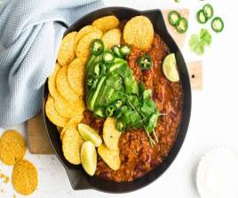CHILI CON CARNE (RICE ORCHIPS)